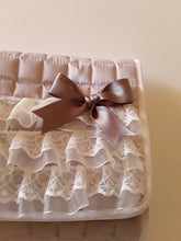 Carica l'immagine nel visualizzatore di Gallery, POCHETTE BEAUTY-CASE PICCOLA serie RUCHE