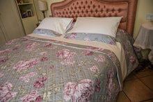 Carica l'immagine nel visualizzatore di Gallery, COMPLETO LETTO PRIMAVERA scegliere colore balza