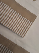 Carica l&#39;immagine nel visualizzatore di Gallery, COMPLETO LETTO BALZA RIGHE
