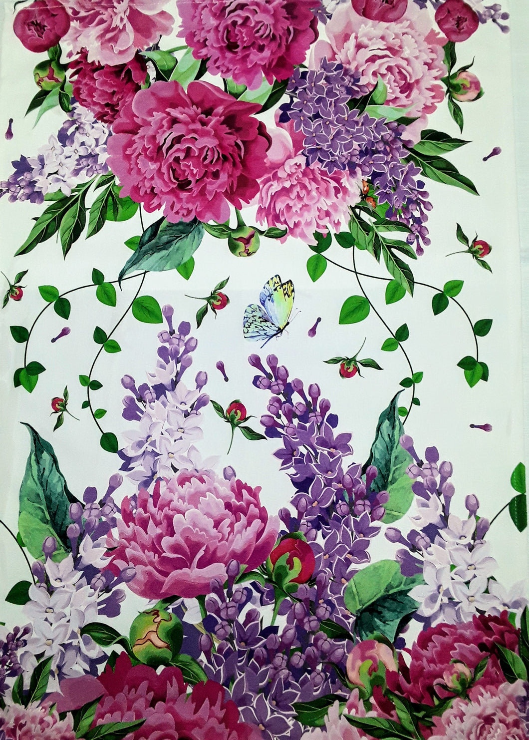 Asciugapiatti PEONIE E GLICINE