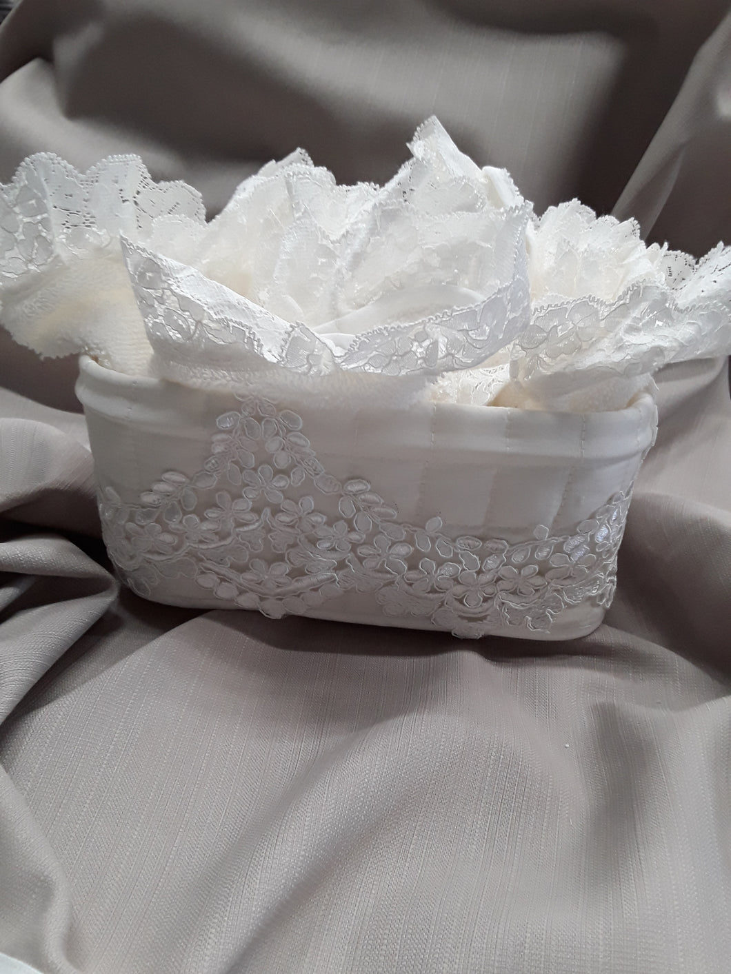 CONTENITORE  PORTALAVETTE  serie MACRAMÈ