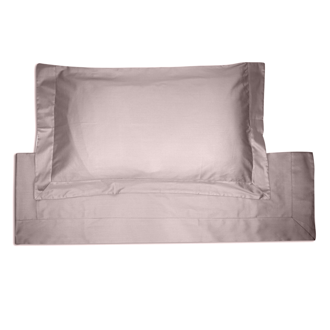 COMPLETO LETTO TINTA UNITA IN RASO ELITE 60